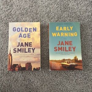 Jane Smiley Book Set - Golden Age & Early Warning